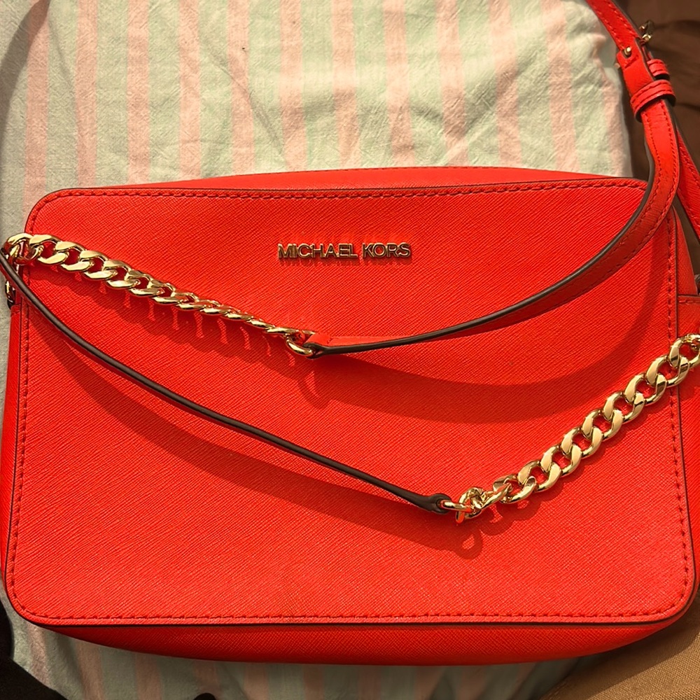 Michael Kors Shoulder Bag - Red